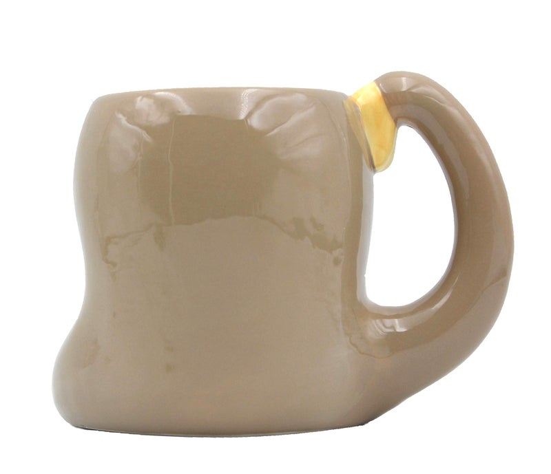 MONMOB 3.9 Inch Ceramic Sloth Shaped Cup Pen Holder Pencil Holder/Sloth Toothbrush Holder Cup Brush Holder Cute Desk Accessories Multipurpose Pot Sloth Gifts Ideal Gifts for Women, Mom or Birthdays - Image 3